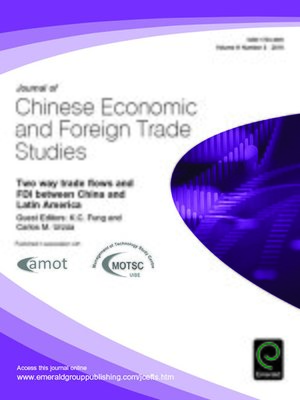 cover image of Journal of Chinese Economic and Foreign Trade Studies, Volume 9, Number 3